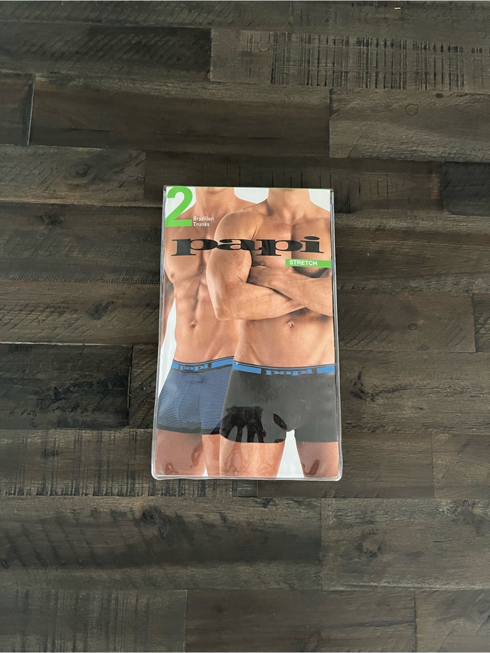MENS PAPI BRAZILIAN TRUNKS 2 PAIRS